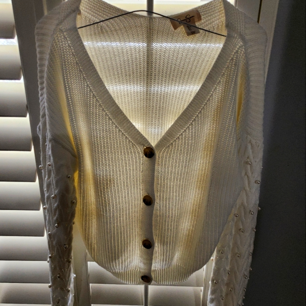 Light olive green sweater